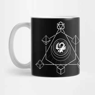 Dice and Dragons TRPG Tabletop RPG Gaming Addict Mug